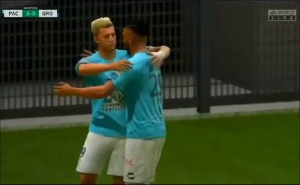 Pachuca golea al Querétaro en la eLiga MX