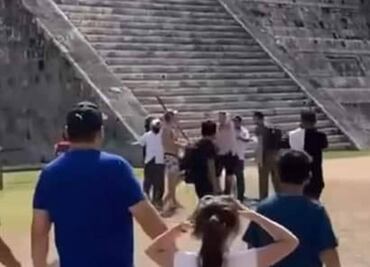 ¿Turista polaco que subió pirámide en Chichén Itzá, cuánto pagó de multa?