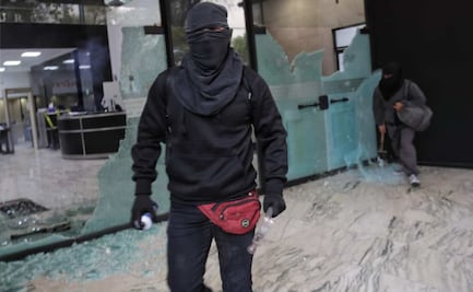 Así fue la marcha contra la presencia de la Guardia Nacional en el Metro CDMX