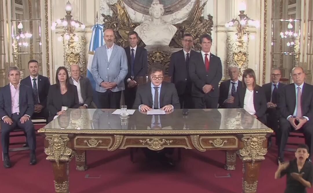 Foto: Captura transmisión en vivo