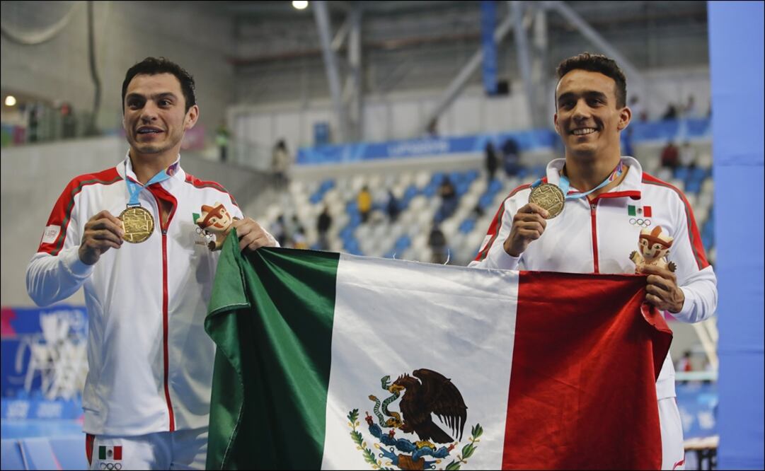 Los mexicanos Yahel Castillo y Juan Celaya se quedan con el oro. Foto: AP