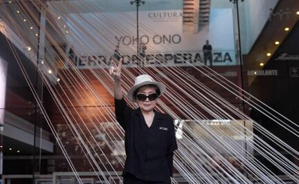 Yoko Ono inaugura "Tierra de esperanza"