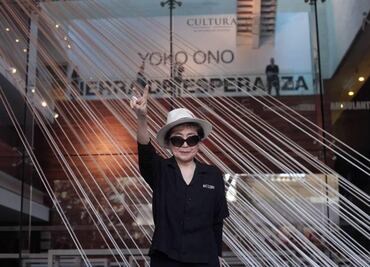 Yoko Ono inaugura "Tierra de esperanza"