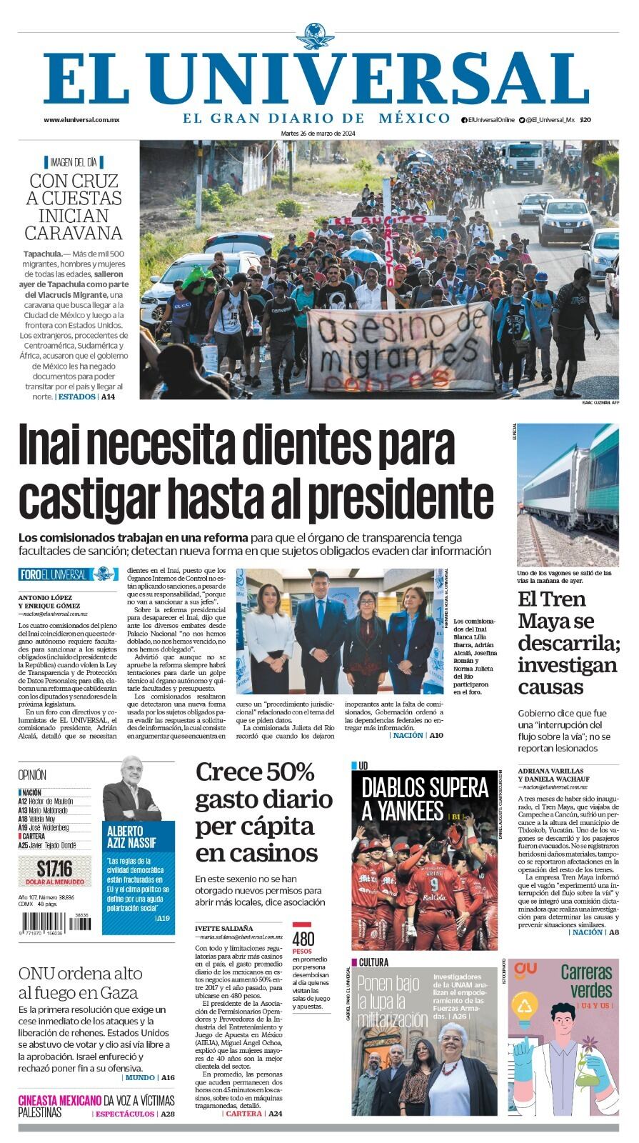 Portada impresa