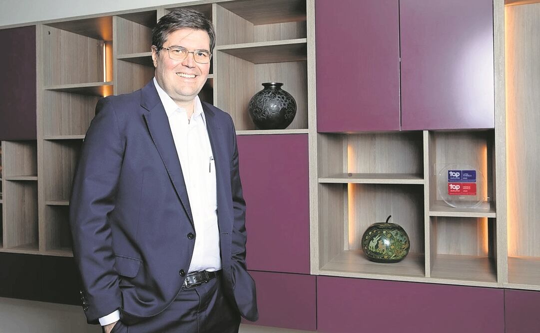 David Pinho, director de Sanofi México, asegura de los 205 millones de unidades de fármacos que se venderán en 2022, 85% se fabrican en el país. Foto: ESPECIAL