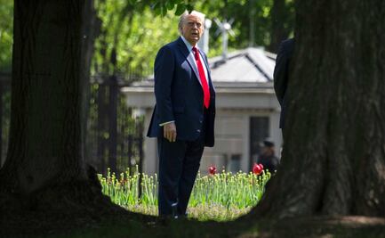 Trump pone su "toque" a la Casa Blanca;  renueva el Despacho Oval con arte, astas y nuevos detalles