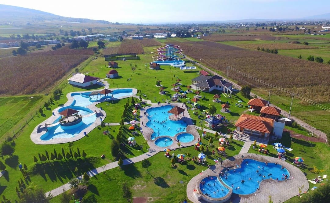 La entrada para el Parque Acuático Santa Ana cuesta 100 pesos. Foto: Cortesía