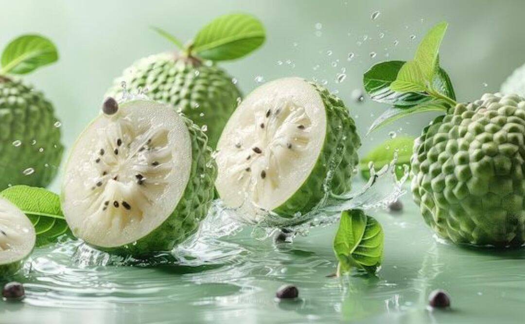 El aceite de guanábana es una opción natural para enfermedades. Fuente: Freepik.