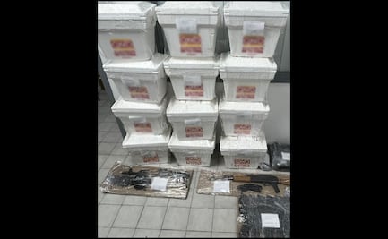 Hallan 12 hieleras con droga durante operativo en Ímuris, Sonora; aseguran armas, cartuchos y cargadores