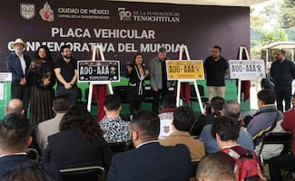 ¿Fan del futbol? CDMX tendrá placas vehiculares conmemorativas del Mundial de 2026; aquí te decimos cómo puedes tener una