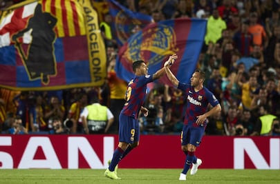 Barcelona viene de atrás y derrotó al Inter de Milan