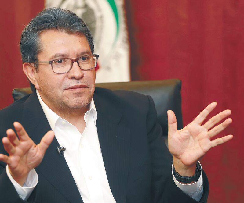 El líder de Morena en el Senado, Ricardo Monreal, tiene hasta el próximo miércoles para lograr un acuerdo con el Bloque de Contención. ARCHIVO EL UNIVERSAL