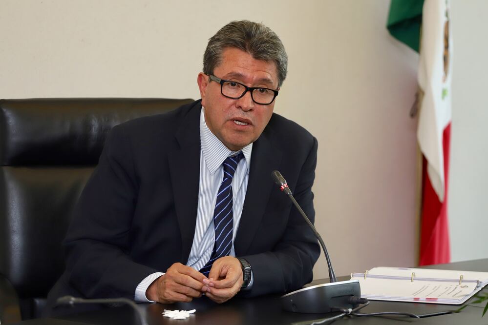  El coordinador de Morena en el Senado, Ricardo Monreal. Foto: Archivo