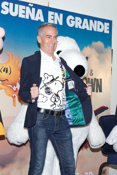 Steve Martino se encuentra en México para promocionar la película que llegará a salas nacionales el 25 de diciembre (AGUSTIN SALINAS. EL UNIVERSAL)