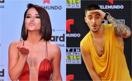 Becky G comparte una antigua foto con Maluma