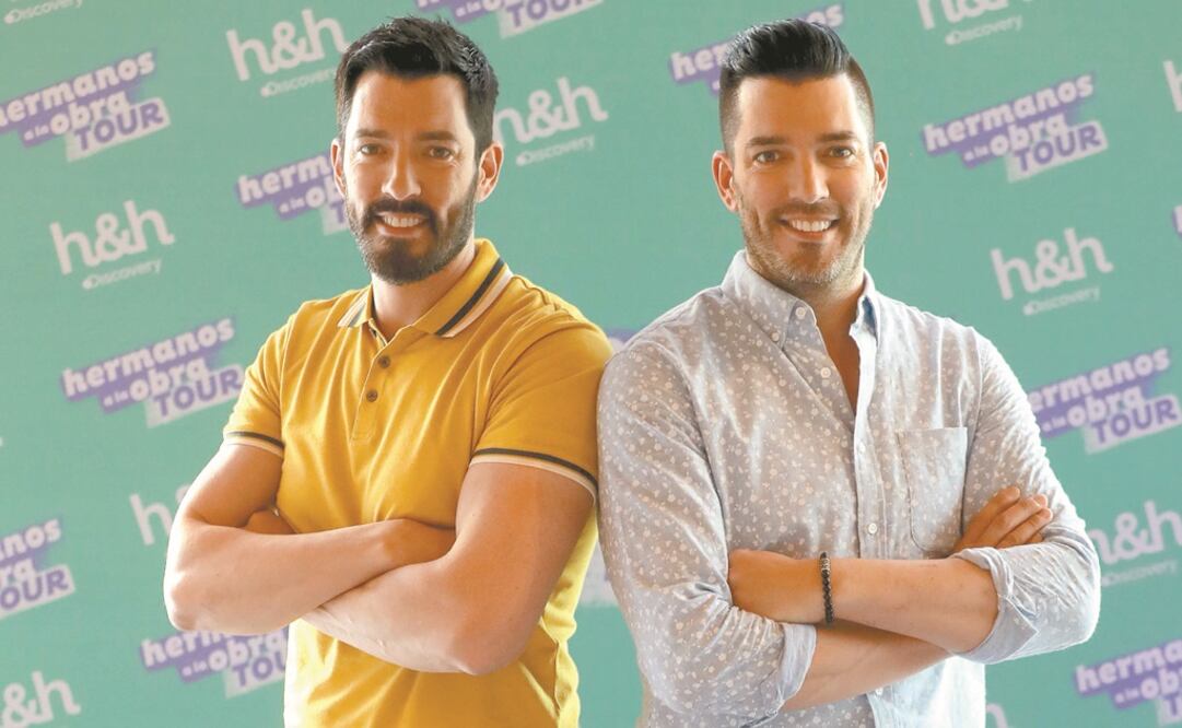 Los gemelos Scott protagonizan el programa Hermanos a la obra. Foto: JUAN BOITES. EL UNIVERSAL