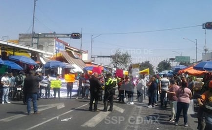 Familiares bloquean Eje 1 Norte por joven desaparecida desde noviembre
