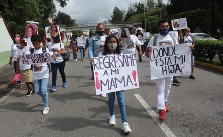 Marchan para exigir justicia por Ana Karen, reportada como desaparecida en Morelos