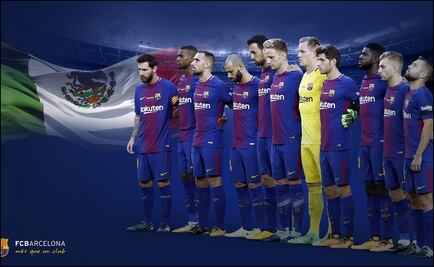 Barcelona y sus figuras, se unen a México