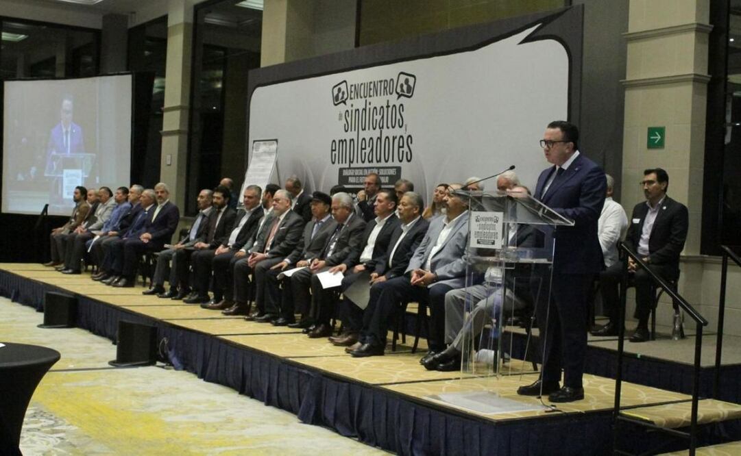 Empresarios abren espacio de diálogo con sindicatos y trabajadores (19/05/2025). Foto: Especial