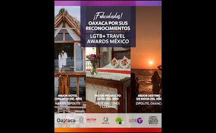 Playa de Zipolite triunfa en tres categorías de los premios LGBT+Travel Awards México