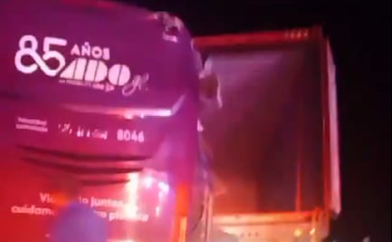 Reportan 8 muertos en accidente de autobús de pasajeros en Veracruz; principales carreteras del estado están colapsadas