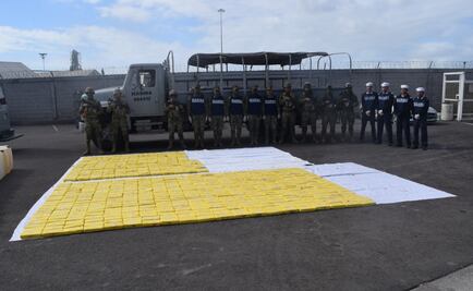 Incauta Semar 630 kilos de supuesta cocaína en Sinaloa