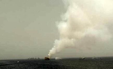 Atiende Pemex fuga de gas en Sonda de Campeche