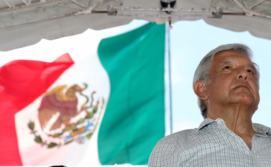 Presidential candidate Andrés Manuel López Obrador in Guanajuato - Photo: Valente Rosas/EL UNIVERSAL