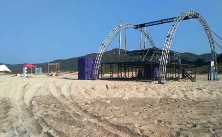 Profepa y Semar impiden concierto en playa en Colima