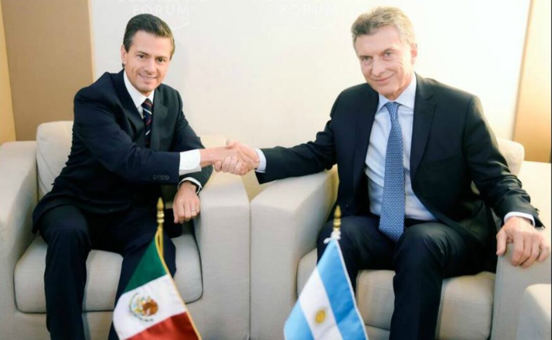 Macri y Peña Nieto acuerdan revertir relación "distante"