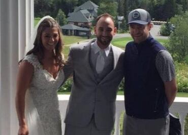 Justin Timberlake "se coló" entre los novios
