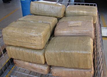 Incautan mariguana en cargamento de limas