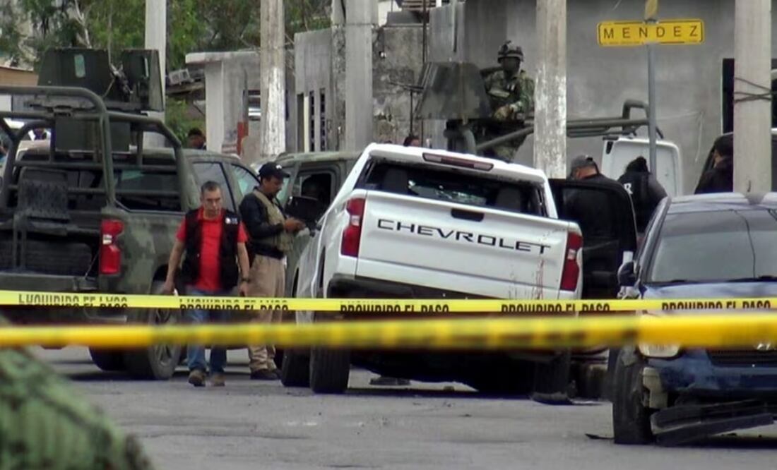 Masacre de 5 jóvenes en Nuevo Laredo. Imagen del hecho. Foto: Especial