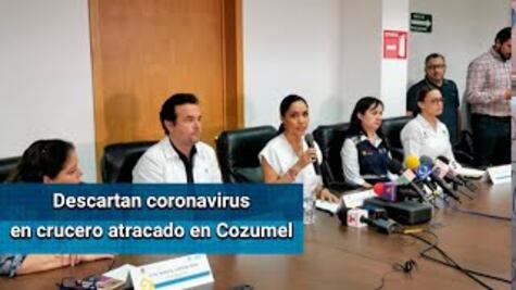 Salud de Quintana Roo descarta coronavirus en crucero Meraviglia en Cozumel