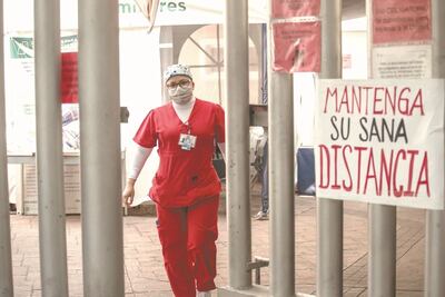 Médicos que atienden Covid-19 están agotados