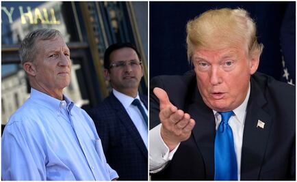 Trump arremete contra multimillonario que creó campaña para destituirlo