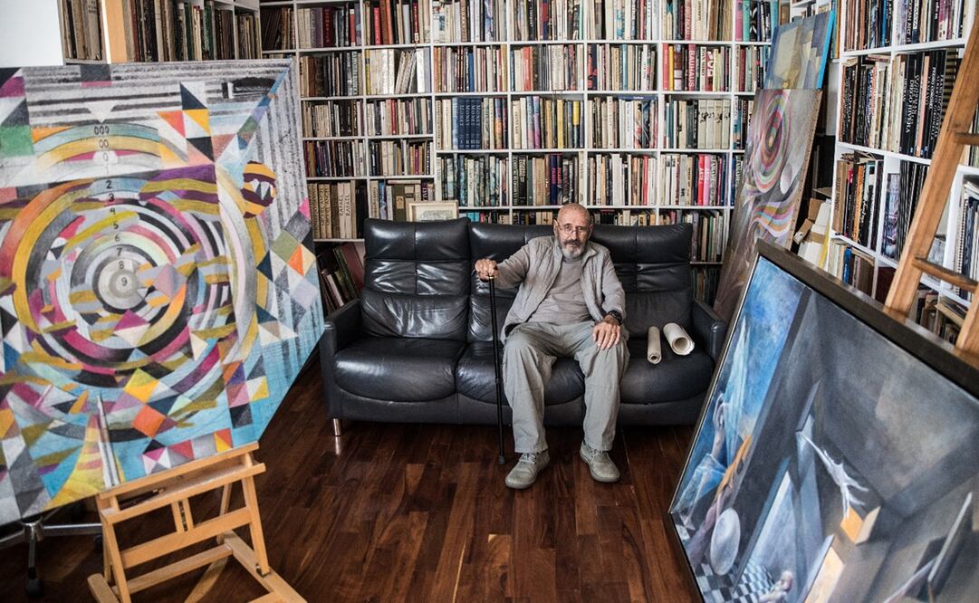 Entrevista con el artista plástico Arnaldo Coen. Foto: German Espinosa/EL UNIVERSAL.