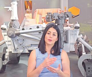 "Soy una latina chingona", dice Diana, que se enamoró de las estrellas y hoy lidera misión a Marte