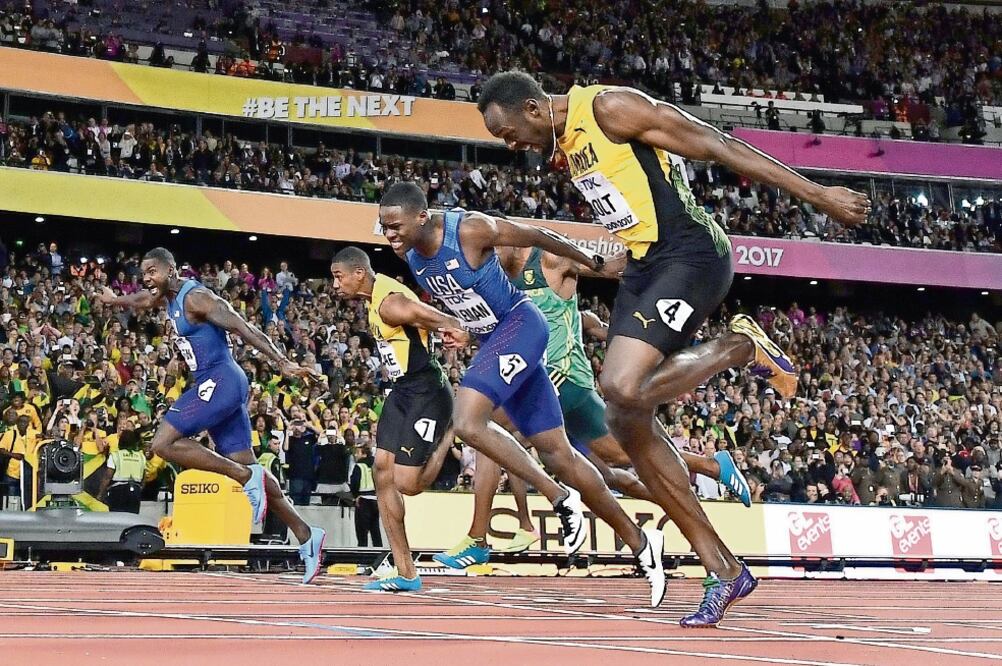 Con una derrota en la prueba reina el jamaicano clausura diez años de reinado en las grandes competencias. (KIRILL KUDRYAVTSEV. REUTERS)