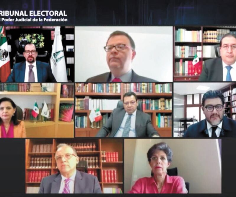 En la sesión de la Sala Superior del TEPJF se expuso que el TECM aprobó un presupuesto de 425 mdp para este año, pero luego se redujo a 255 millones. Foto: ESPECIAL