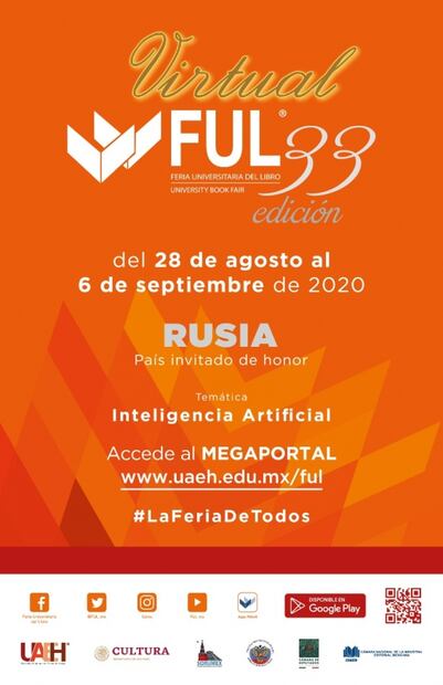 Cerca de 300 actividades virtuales en la Feria Universitaria del Libro de Hidalgo
