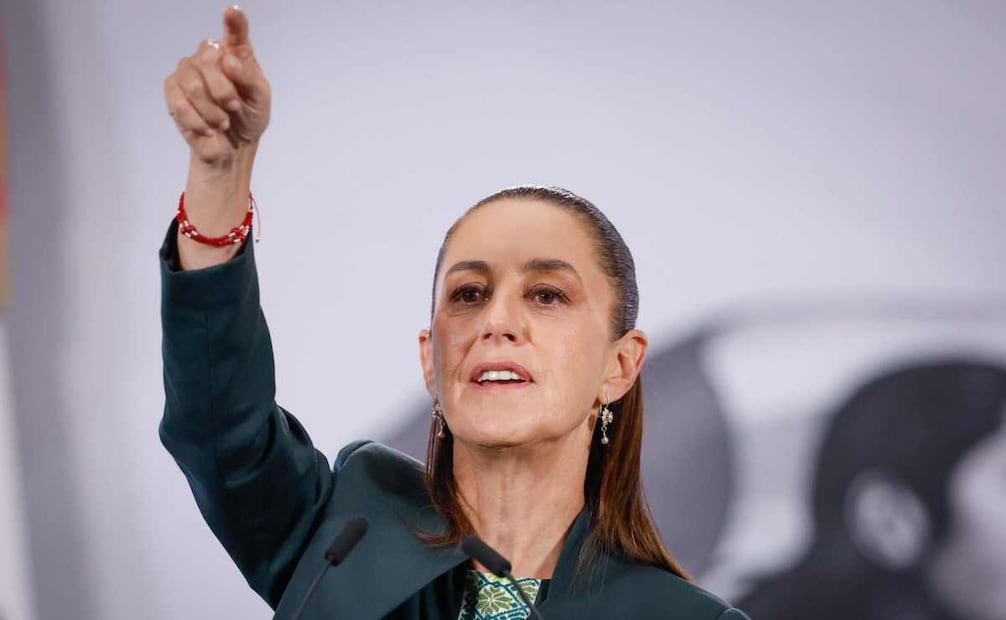 La presidenta Claudia Sheinbaum Pardo afirmó que la recién aprobada nueva Ley General de Aguas es benéfica para la nación, y que no afecta la propiedad privada. Foto: Diego Simón / EL UNIVERSAL