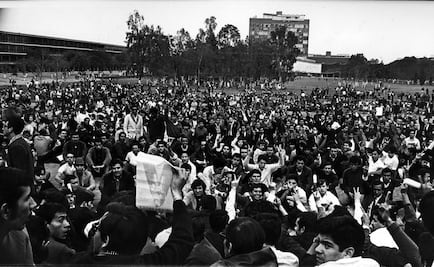 Obra refleja la esperanza de la juventud en el 68