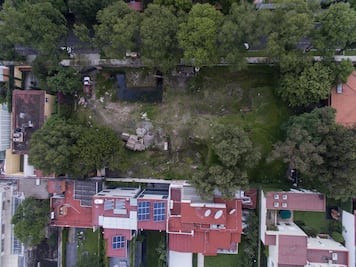 Dron capta terreno en las Lomas donde Duarte quería su mansión