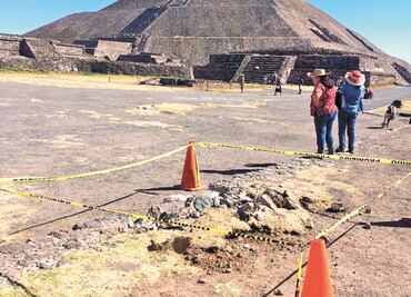 Empleados del área jurídica causan daños en Teotihuacán