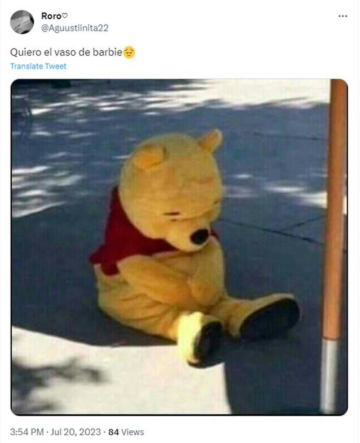 Meme de Barbie. Foto: Redes sociales