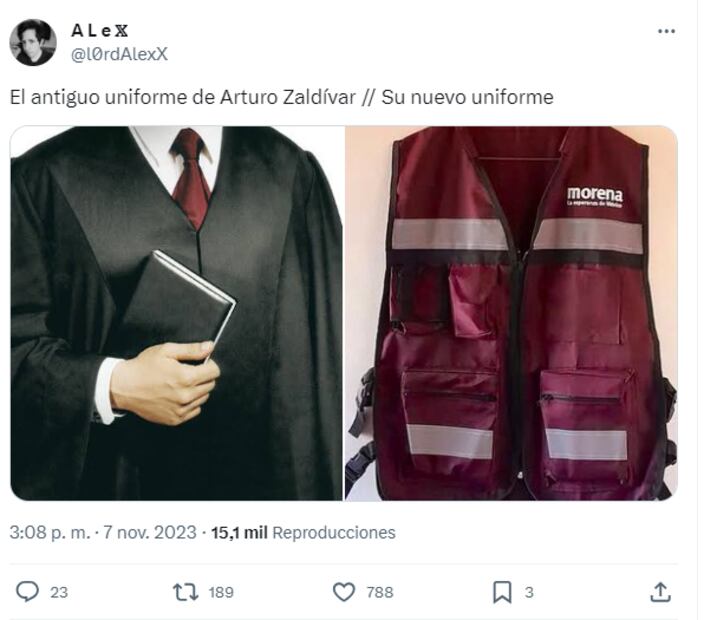 Memes Arturo Zaldívar. Foto: Captura de pantalla