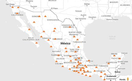 Conoce la ubicación de los sensores que detectan los sismos en México