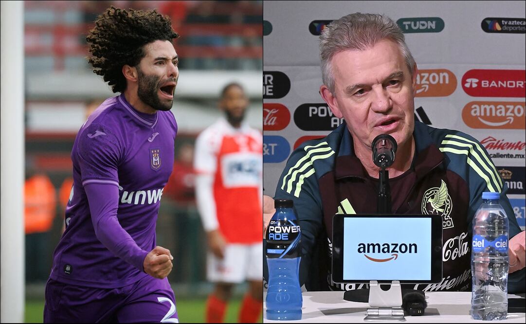 Javier Aguirre aplaude la llegada del Chino Huerta al Anderlecht - Fotos: AFP / Imago7
